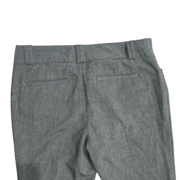 Van Heusen Stretch Trouser pants plaid Straight Leg Size 6 Career Office Preppy - Picture 3 of 5